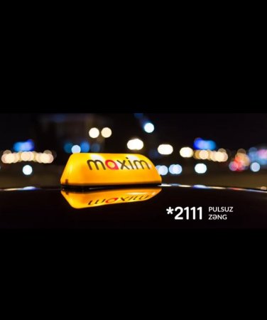 “Maxim taxi-*2111-” dən rəzalət. Şok olacaqsınız