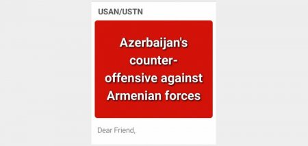 Amerika Azərbaycanlıları Şəbəkəsi Ermənistanın təxribatlarına etiraz olaraq məktub kampaniyasına başlayıb