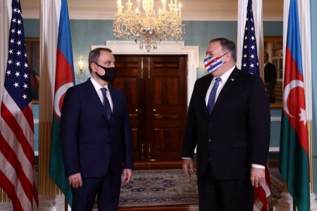 Ceyhun Bayramovun Pompeo ilə Qarabağ görüşü BAŞLADI