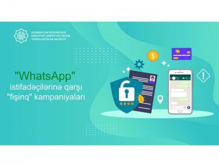 Vətəndaşların nəzərinə: “WhatsApp” üzərindən “fişinq” kampaniyaları həyata keçirilir - FOTO