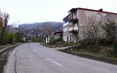 Laçın şəhərinin görüntüləri - VIDEO