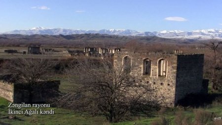 Zəngilanın işğaldan azad edilən daha bir kəndindən görüntülər - VİDEO