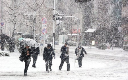 Sabah Bakıda qar yağacaq, güclü külək əsəcək