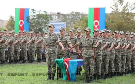 Heydər Əliyev adına Hərbi İnstitutda növbəti andiçmə mərasimi keçirilib - FOTO