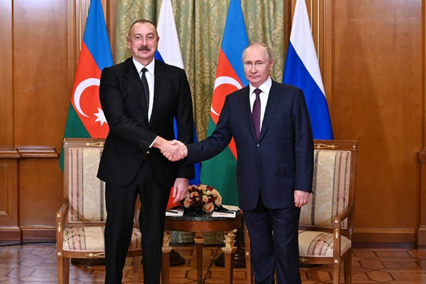 İlham Əliyev Vladimir Putinlə Cənubi Qafqazda təhlükəsizlik məsələsini müzakirə edib