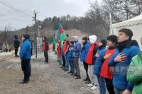 Xankəndi-Laçın yolu: Ekofəalların aksiyası 135 gündür yüksək fəallıqla davam edir