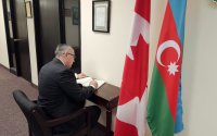 Qazaxıstan səfiri Azərbaycanın diplomatik missiyasını ziyarət edərək başsağlığı verib